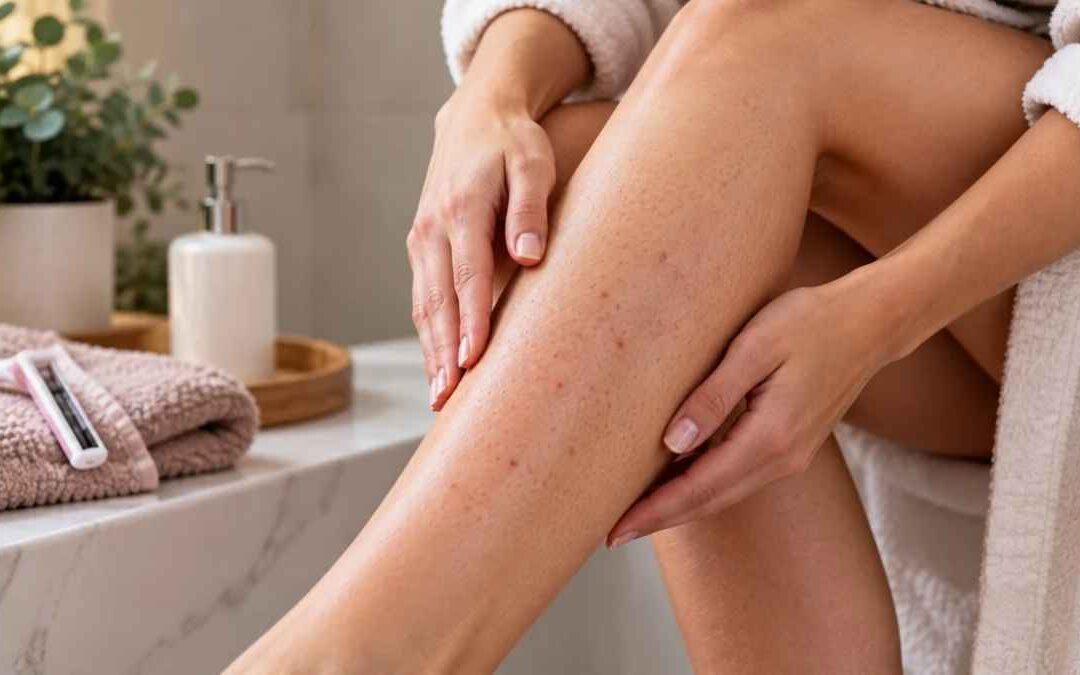 Benőtt szőrszálak és piros pöttyök borotválás után – mit tehetsz ellenük?